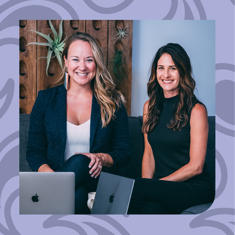 Jenny Bristow and Maggie Piasecki